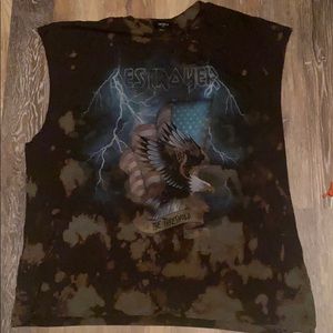 Custom sleeveless tee